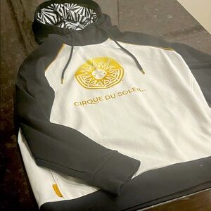 Black and White Hoodie Cirque du Soleil